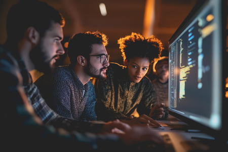 Programming Professionals Collaborating